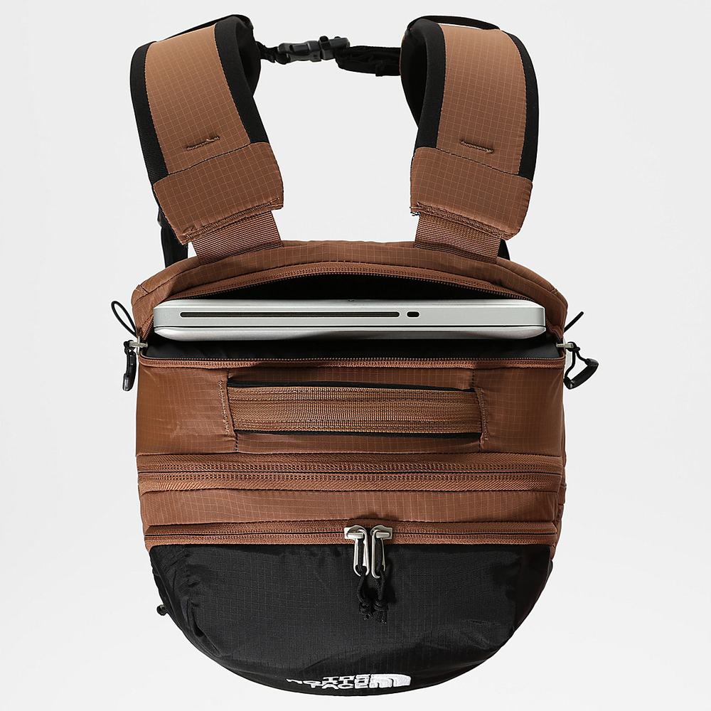 Batohy The North Face BOREALIS Chlapcenske Tmavo Zelene Hnede Čierne | EMJ-483215