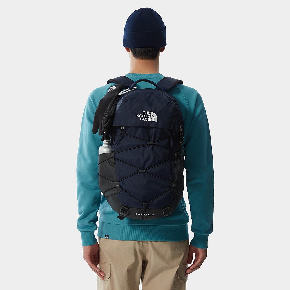 Batohy The North Face BOREALIS Damske Námornícka Modrá Čierne | UTJ-017834