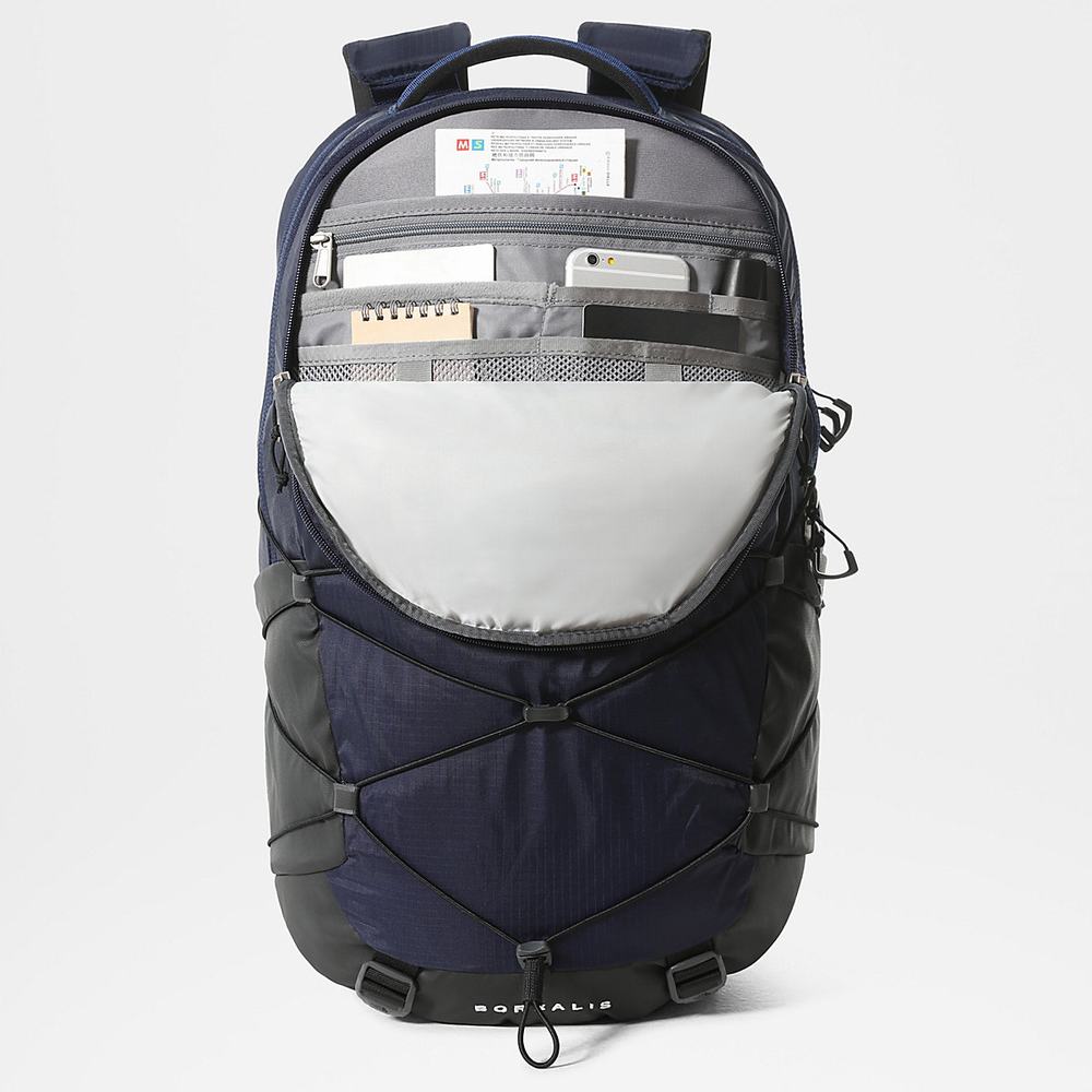 Batohy The North Face BOREALIS Damske Námornícka Modrá Čierne | UTJ-017834