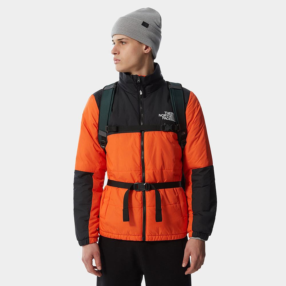 Batohy The North Face BOREALIS Damske Tmavo Olivovo Zelená Červené Zelene Oranžové | YPI-721036
