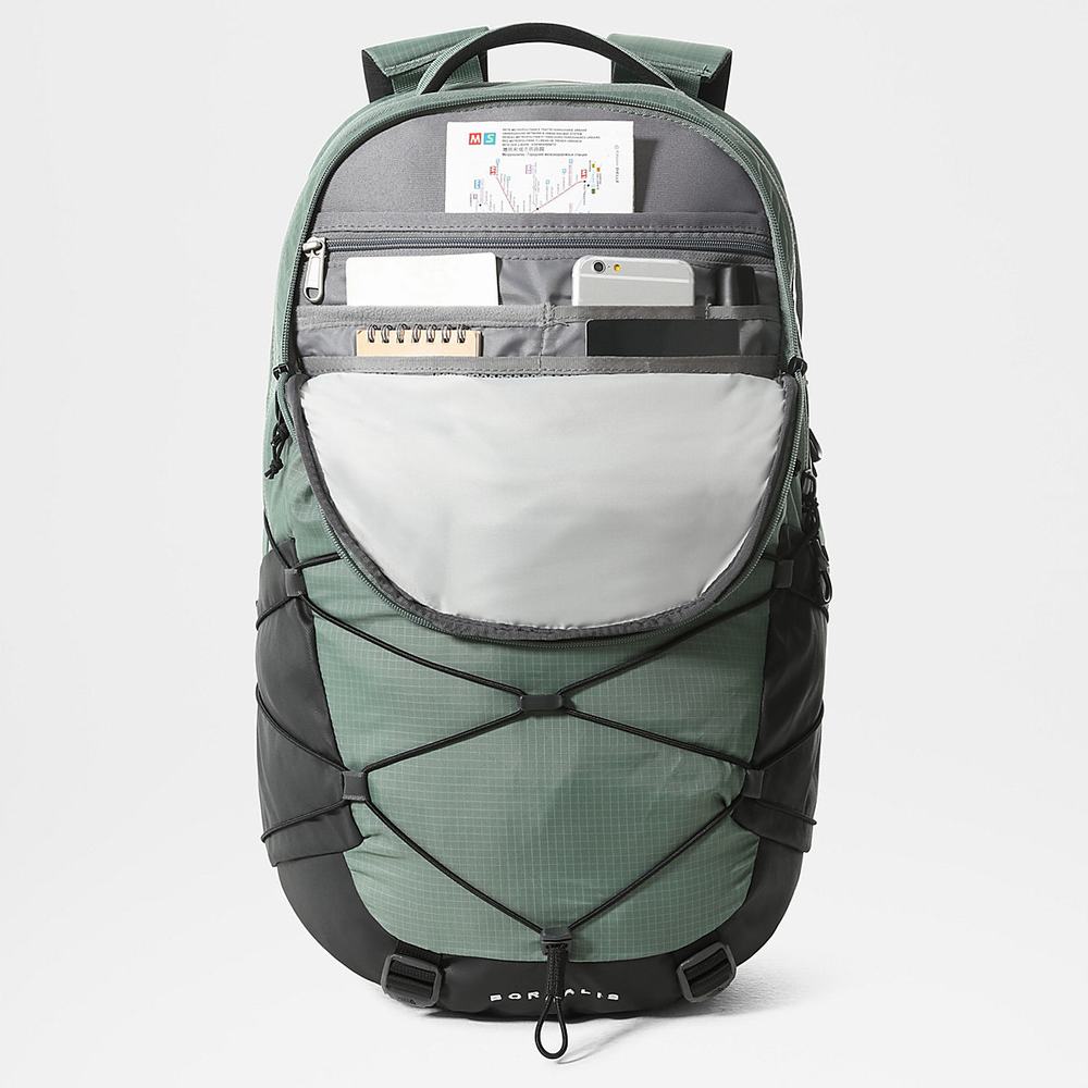 Batohy The North Face BOREALIS Damske Zelene Čierne | NZF-902357