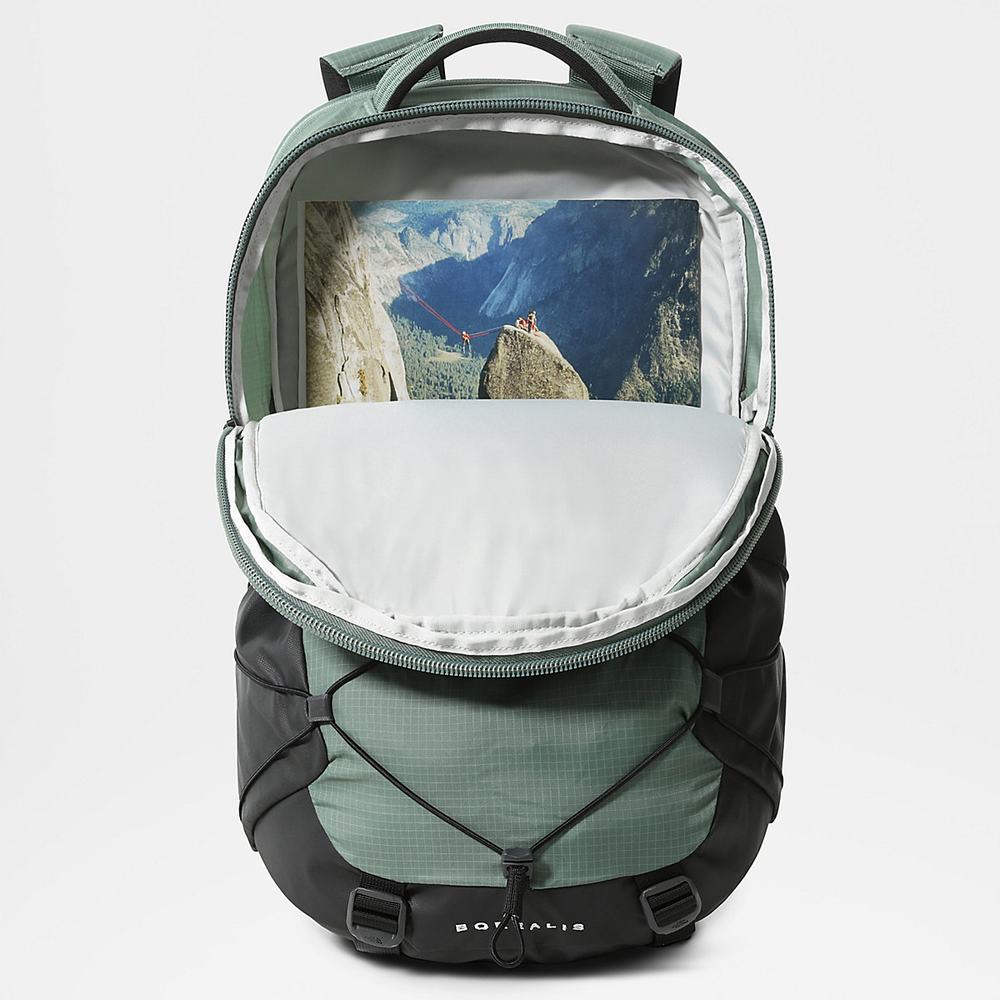 Batohy The North Face BOREALIS Damske Zelene Čierne | NZF-902357