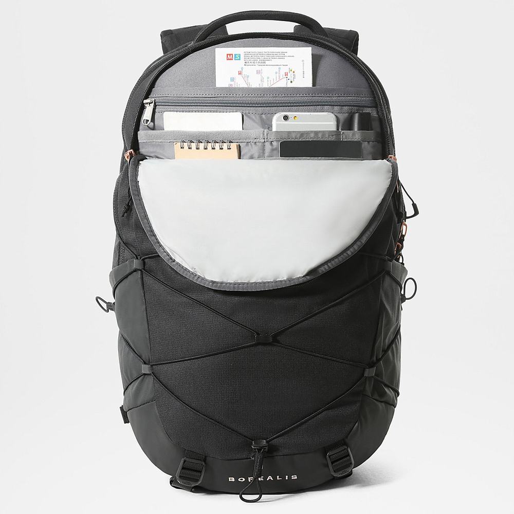 Batohy The North Face BOREALIS Damske Čierne Koralove Metal | TGQ-210937