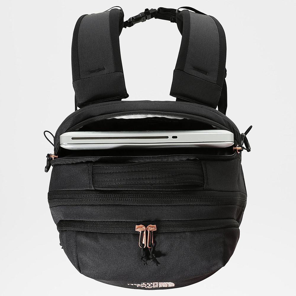 Batohy The North Face BOREALIS Damske Čierne Koralove Metal | TGQ-210937