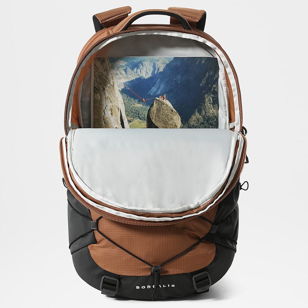 Batohy The North Face BOREALIS Dievcenske Tmavo Zelene Hnede Čierne | NPZ-980243