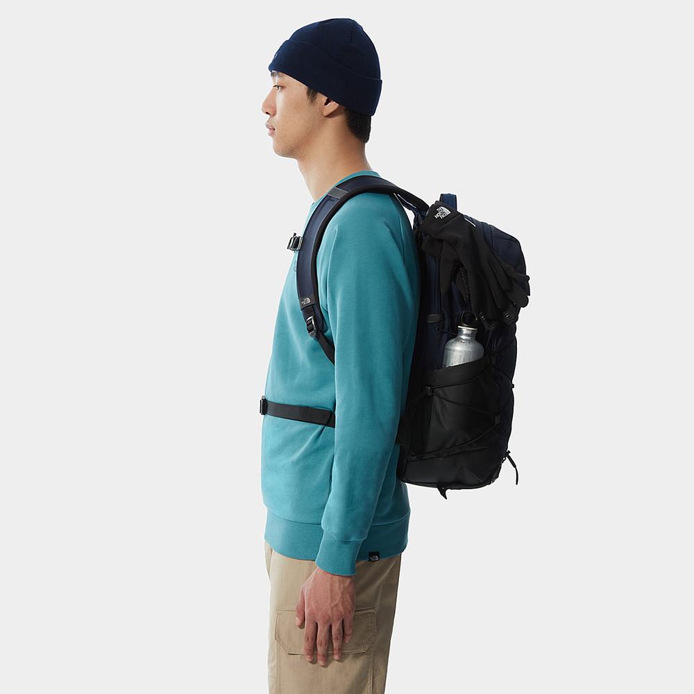 Batohy The North Face BOREALIS Panske Námornícka Modrá Čierne | HOZ-650784