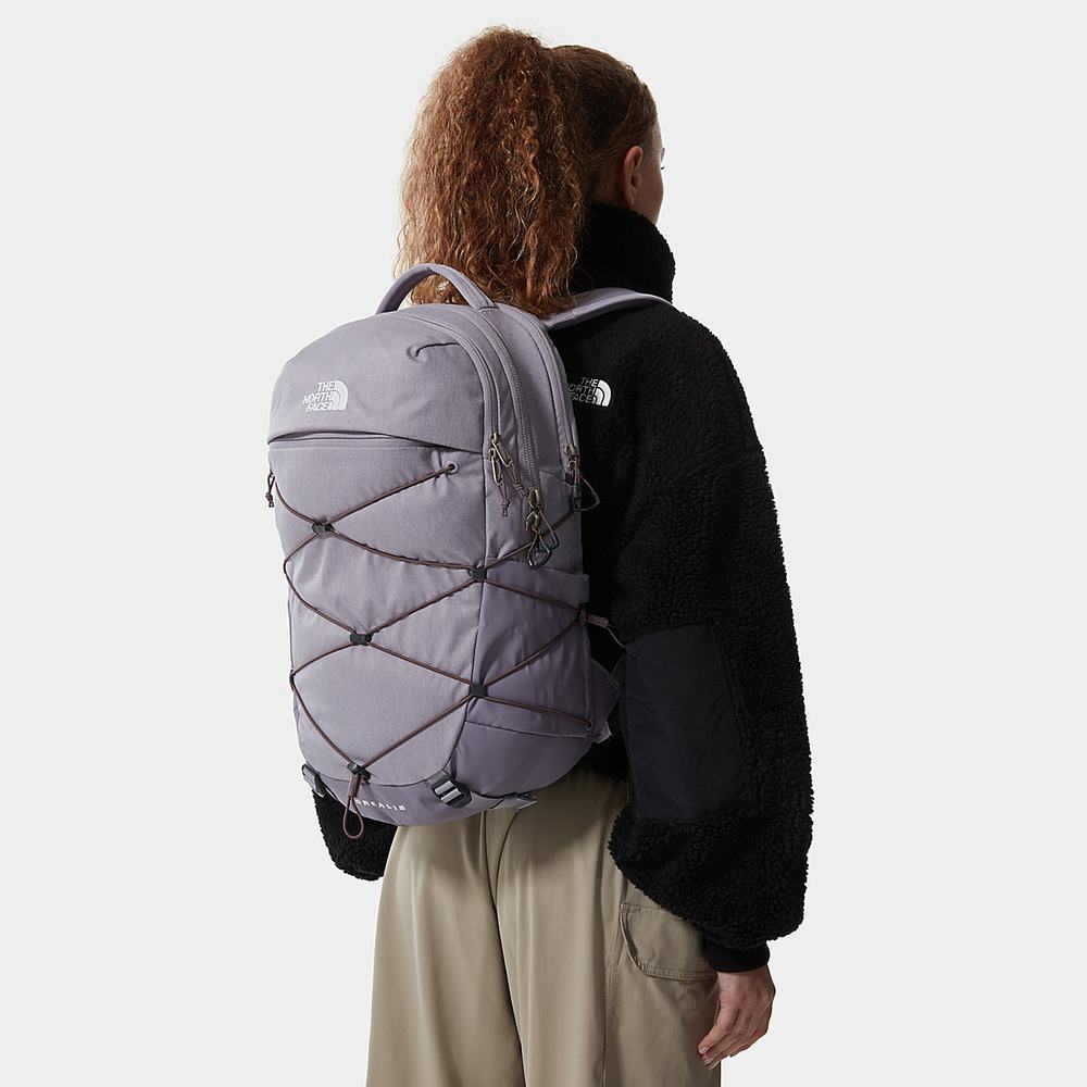 Batohy The North Face BOREALIS Panske Siva Tmavo Siva Nachový | DUE-648931
