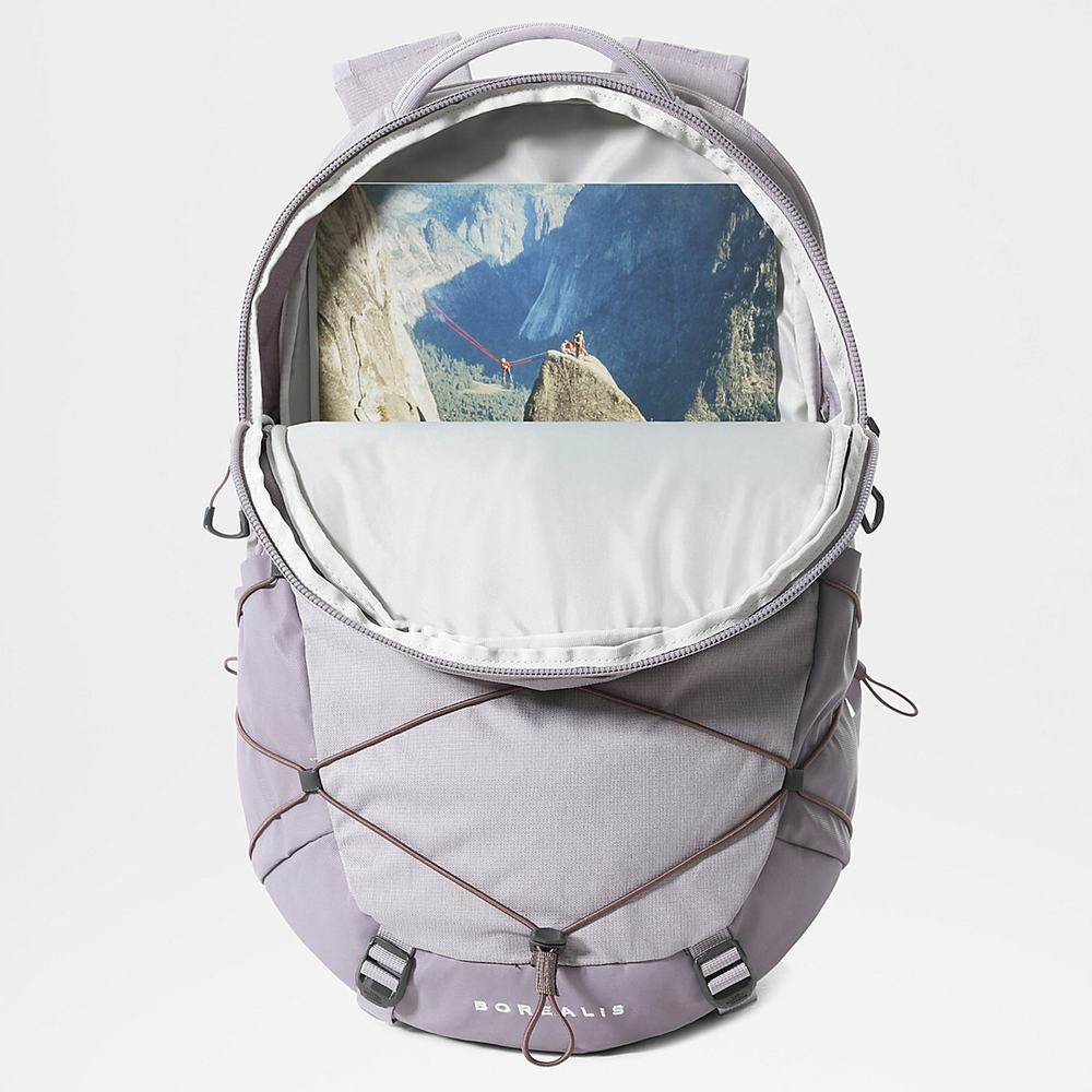 Batohy The North Face BOREALIS Panske Siva Tmavo Siva Nachový | DUE-648931