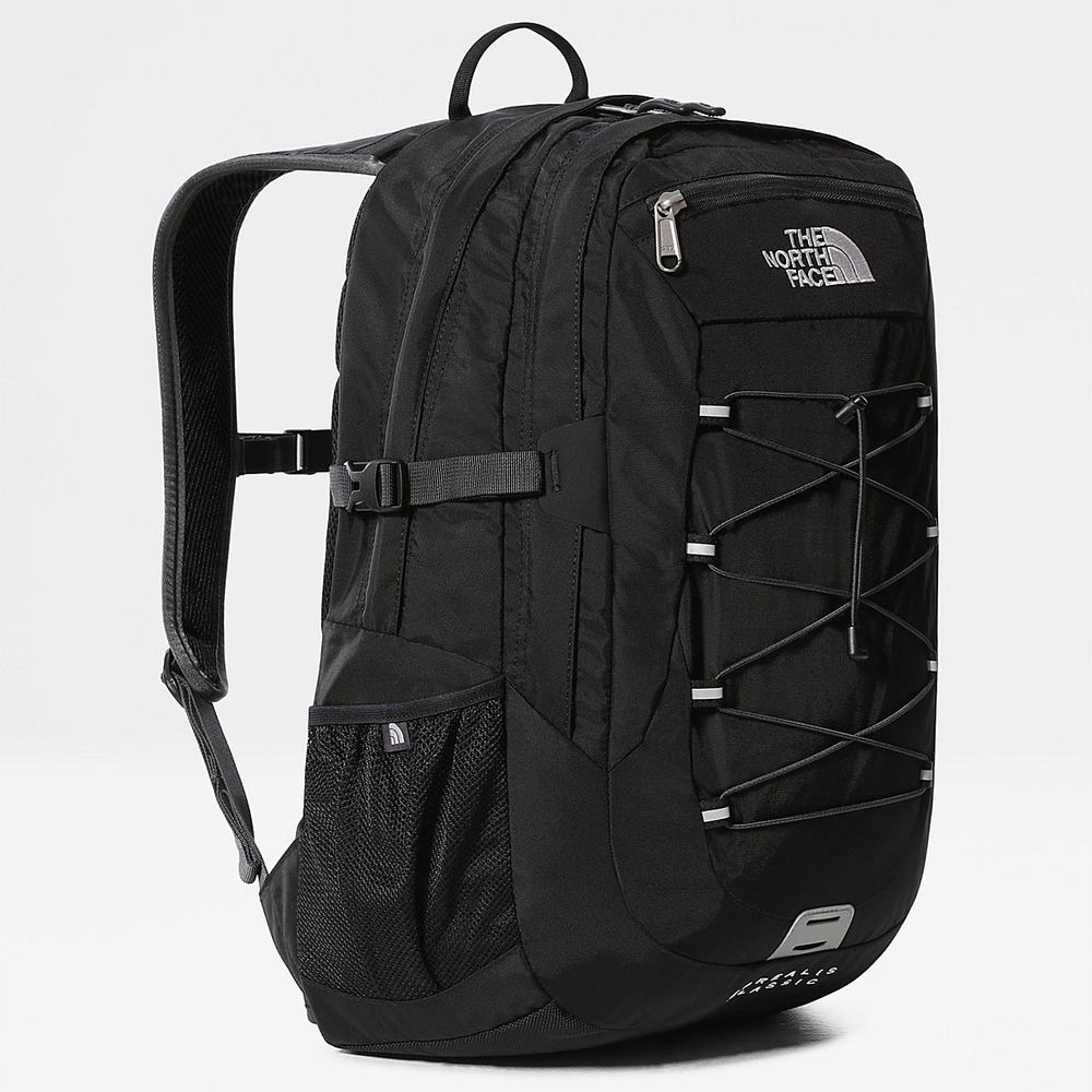 Batohy The North Face Borealis Klasické Chlapcenske Čierne Siva | VQY-935184