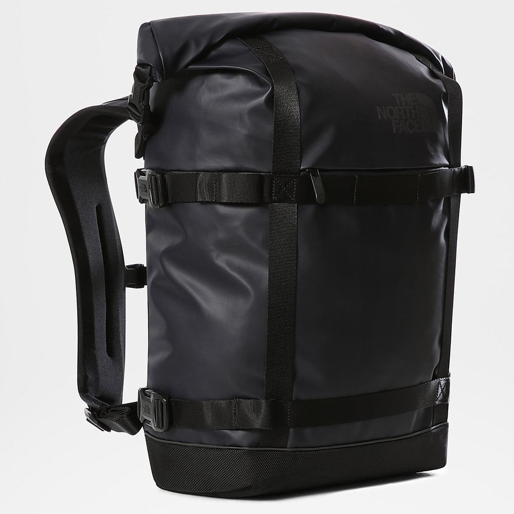 Batohy The North Face COMMUTER ROLL-TOP Panske Námornícka Modrá Čierne | ULM-307549
