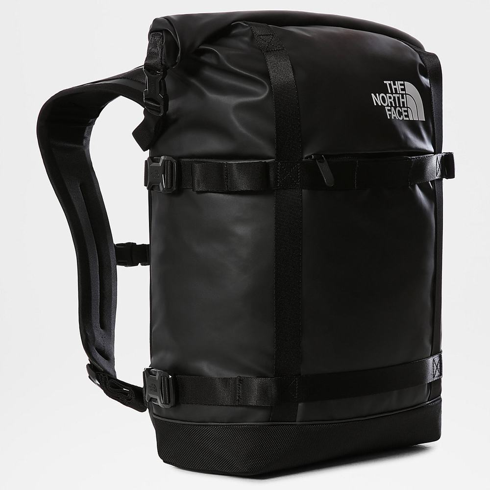 Batohy The North Face COMMUTER ROLL-TOP Panske Čierne | VIE-230649