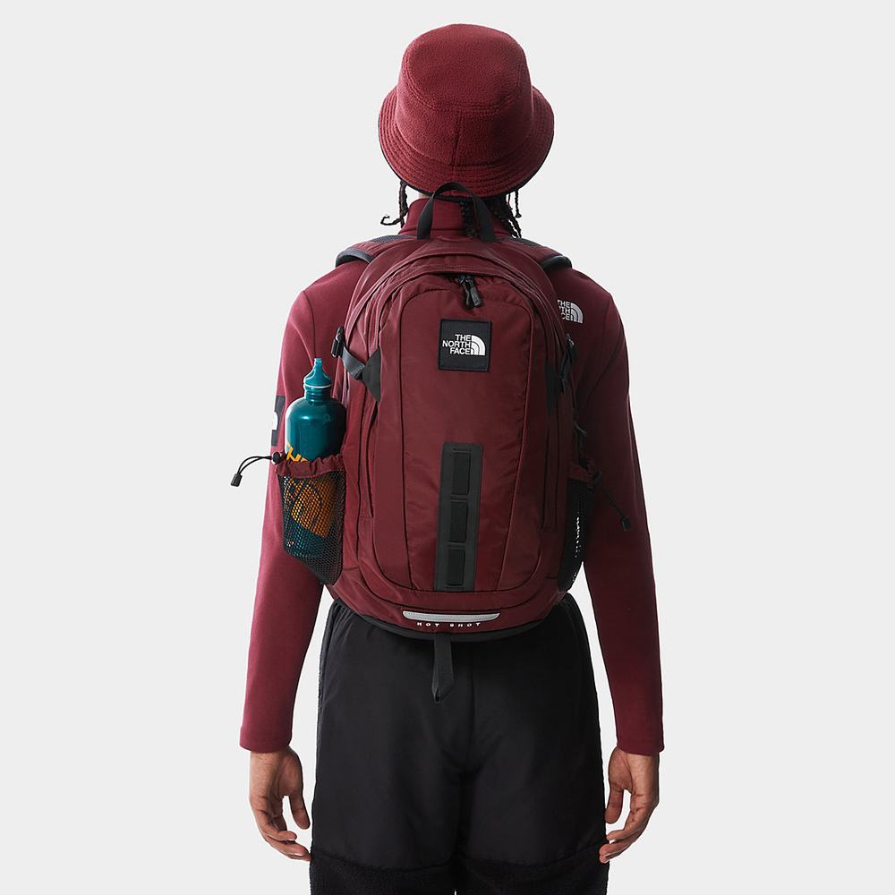 Batohy The North Face Hot Shot - Special Edition Dievcenske Červené Čierne | KOY-035764