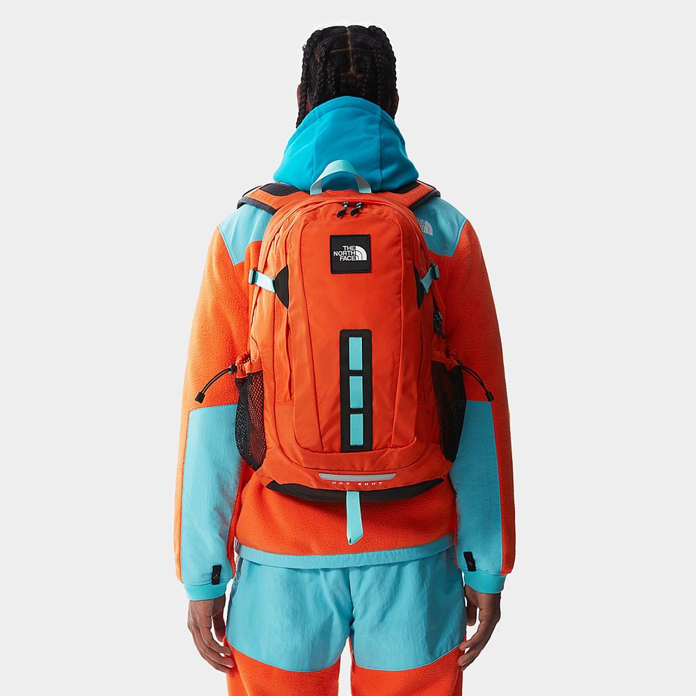 Batohy The North Face Hot Shot - Special Edition Chlapcenske Červené Oranžové Modre | LAC-096384