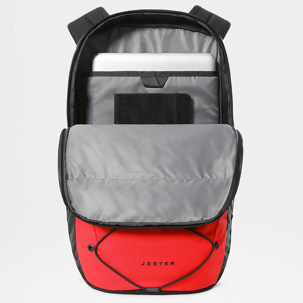 Batohy The North Face Jester Chlapcenske Červené Čierne | DPF-034852
