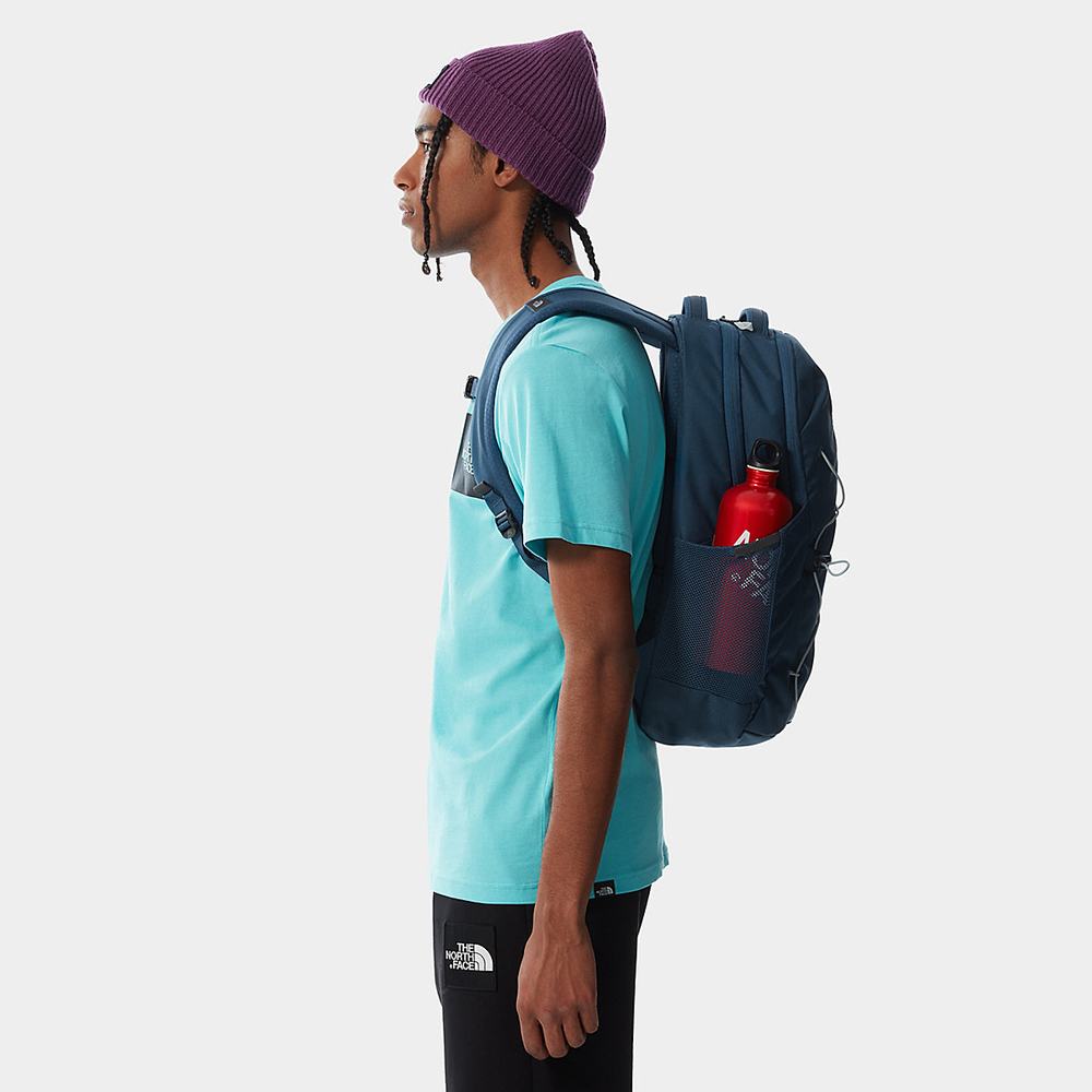 Batohy The North Face Jester Chlapcenske Modre Strieborne Modre | YAI-105324