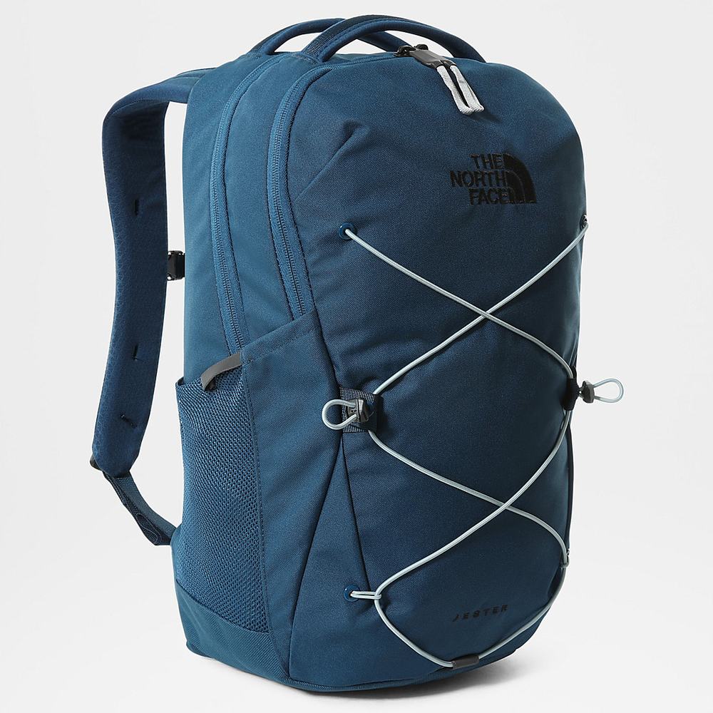 Batohy The North Face Jester Chlapcenske Modre Strieborne Modre | YAI-105324