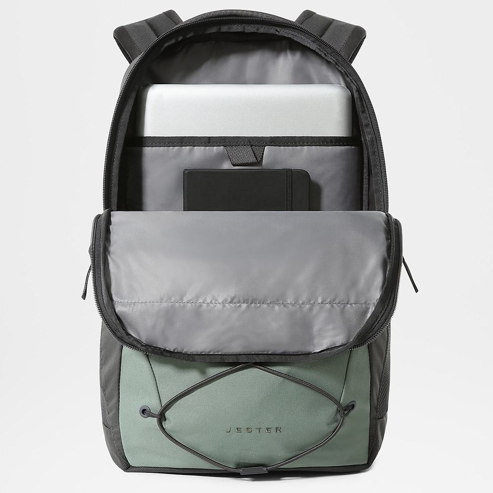 Batohy The North Face Jester Damske Zelene Siva | WAX-150967