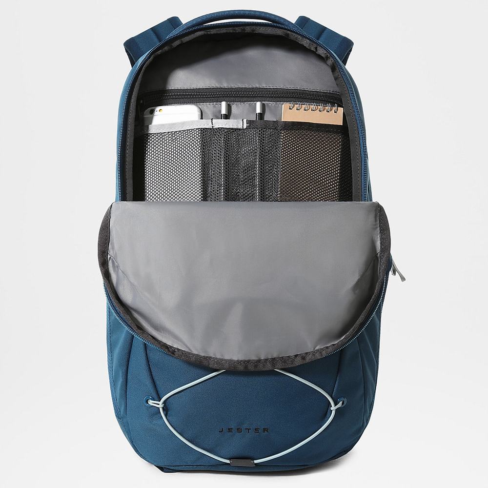 Batohy The North Face Jester Dievcenske Modre Strieborne Modre | ECQ-540762