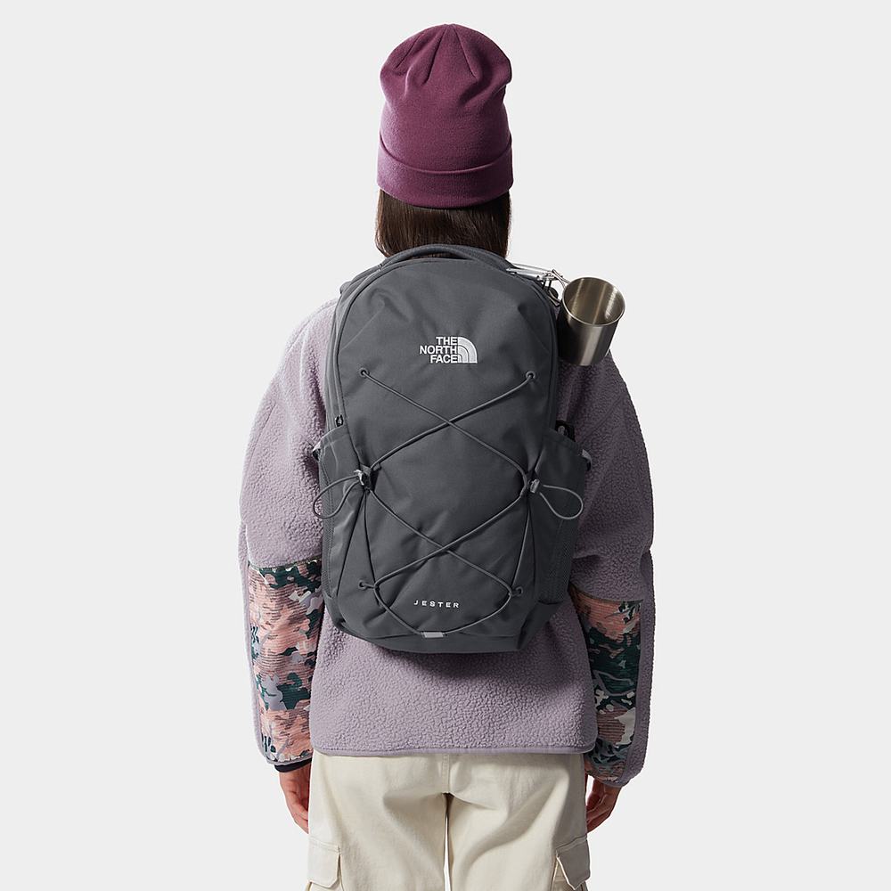 Batohy The North Face Jester Panske Siva Ruzove | TGM-503794