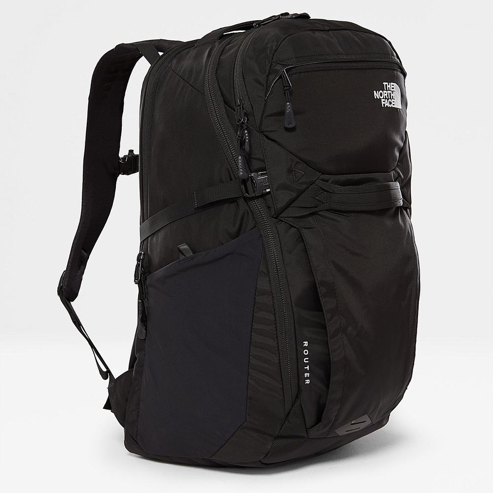 Batohy The North Face Router Damske Čierne | FHT-817230
