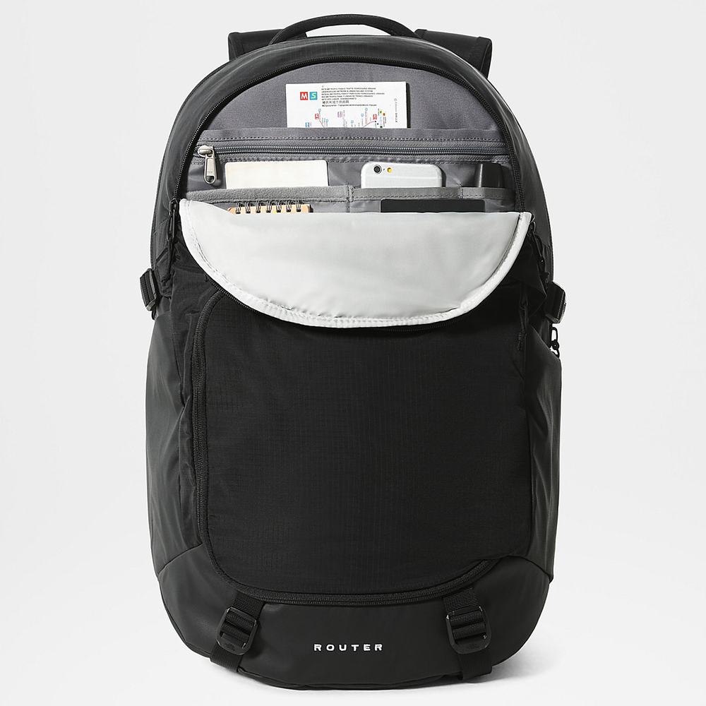 Batohy The North Face Router Damske Čierne | GDC-341296