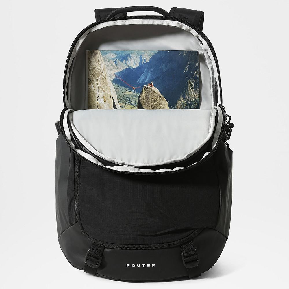 Batohy The North Face Router Damske Čierne | GDC-341296