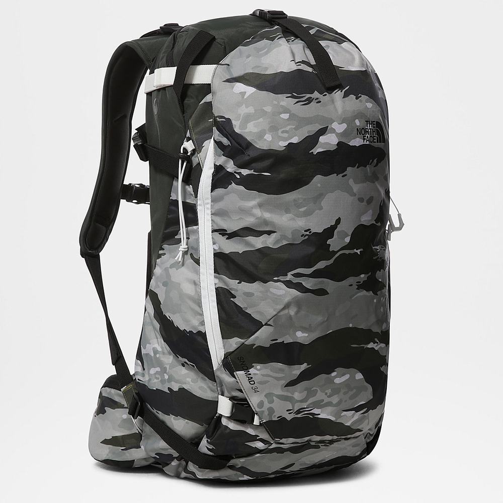 Batohy The North Face Snomad 34 Litre Panske Zelene Viacfarebný Maskacove Zelene | ZQF-574128