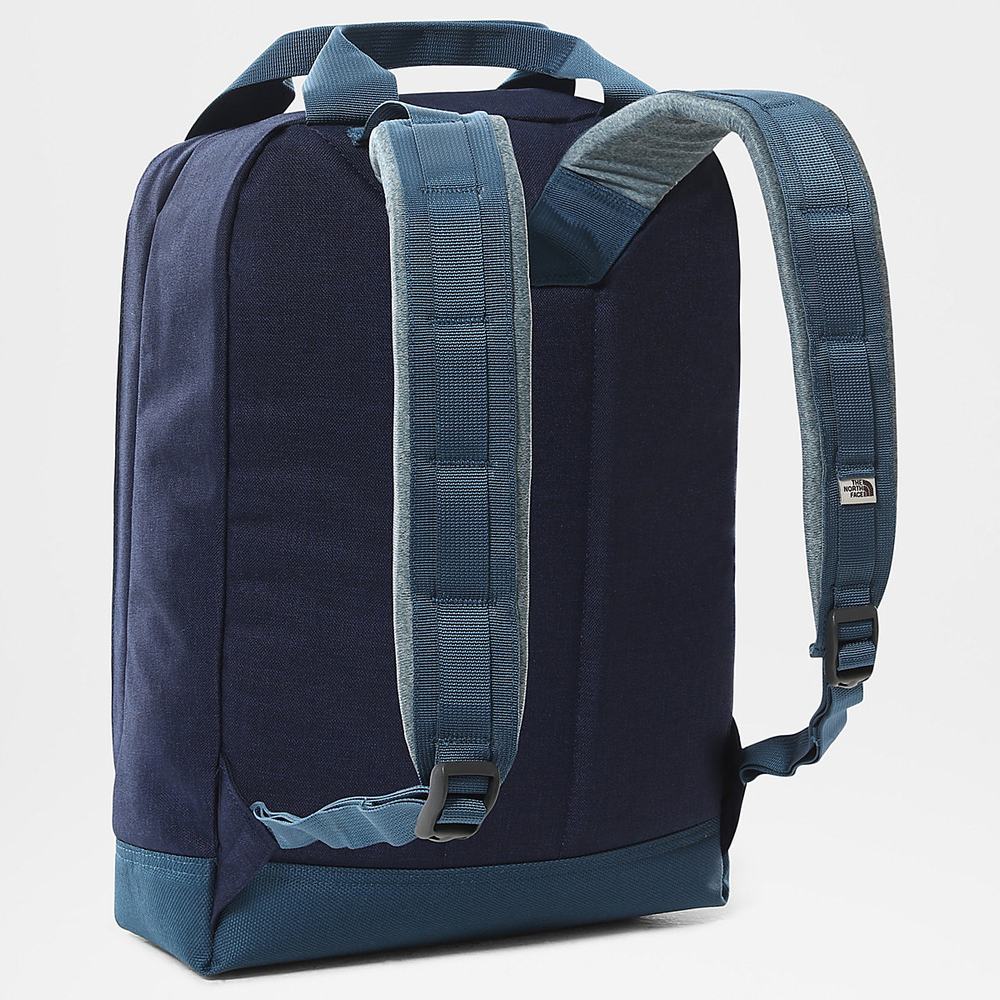 Batohy The North Face Tote Chlapcenske Námornícka Modrá Svetlo Modre Hnede | KYC-108572