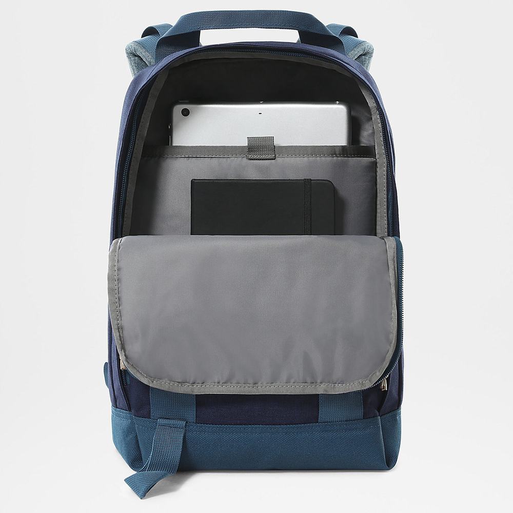 Batohy The North Face Tote Chlapcenske Námornícka Modrá Svetlo Modre Hnede | KYC-108572