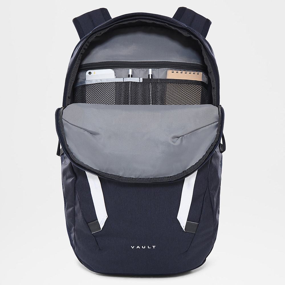 Batohy The North Face Vault Chlapcenske Námornícka Modrá Svetlo Biele | DYC-014863