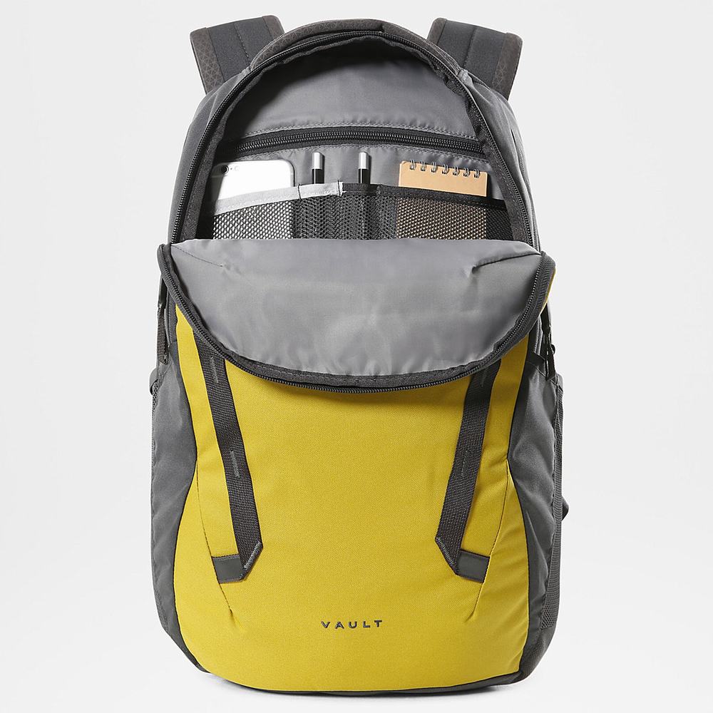 Batohy The North Face Vault Chlapcenske Zelene Siva | EZB-265139