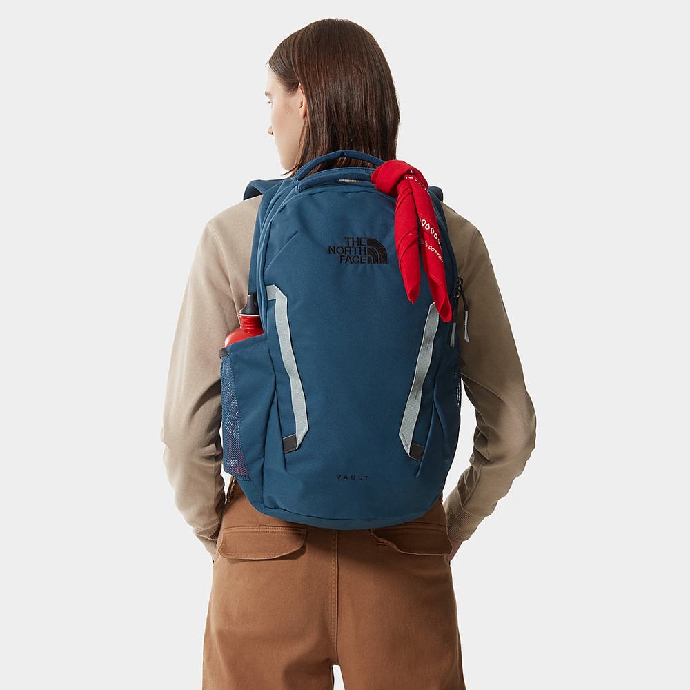 Batohy The North Face Vault Dievcenske Modre Strieborne Modre | WKX-803146