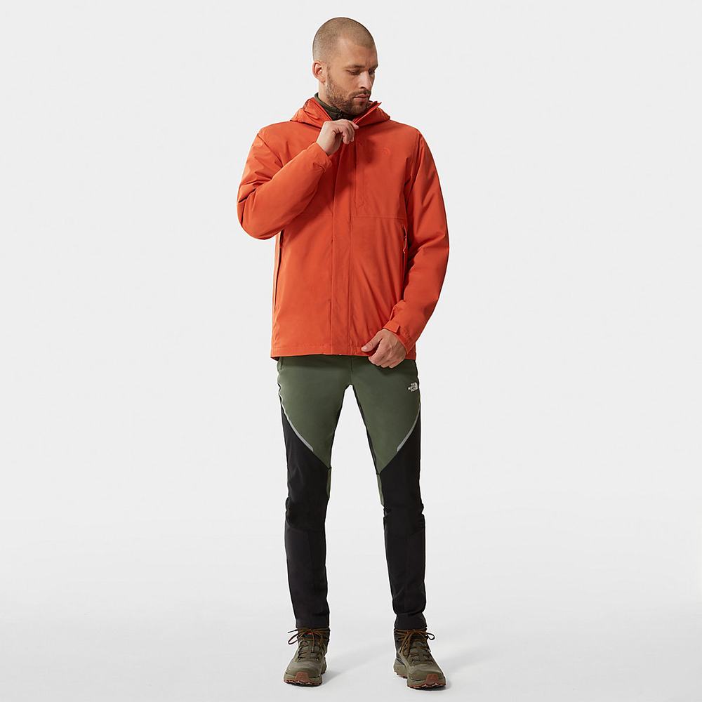 Bunda 3v1 The North Face Carto Triclimate Panske Oranžové | QGY-286503
