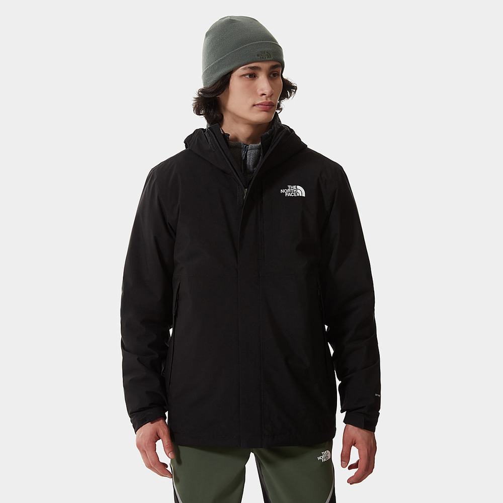 Bunda 3v1 The North Face Carto Triclimate Panske Čierne | UQS-743916