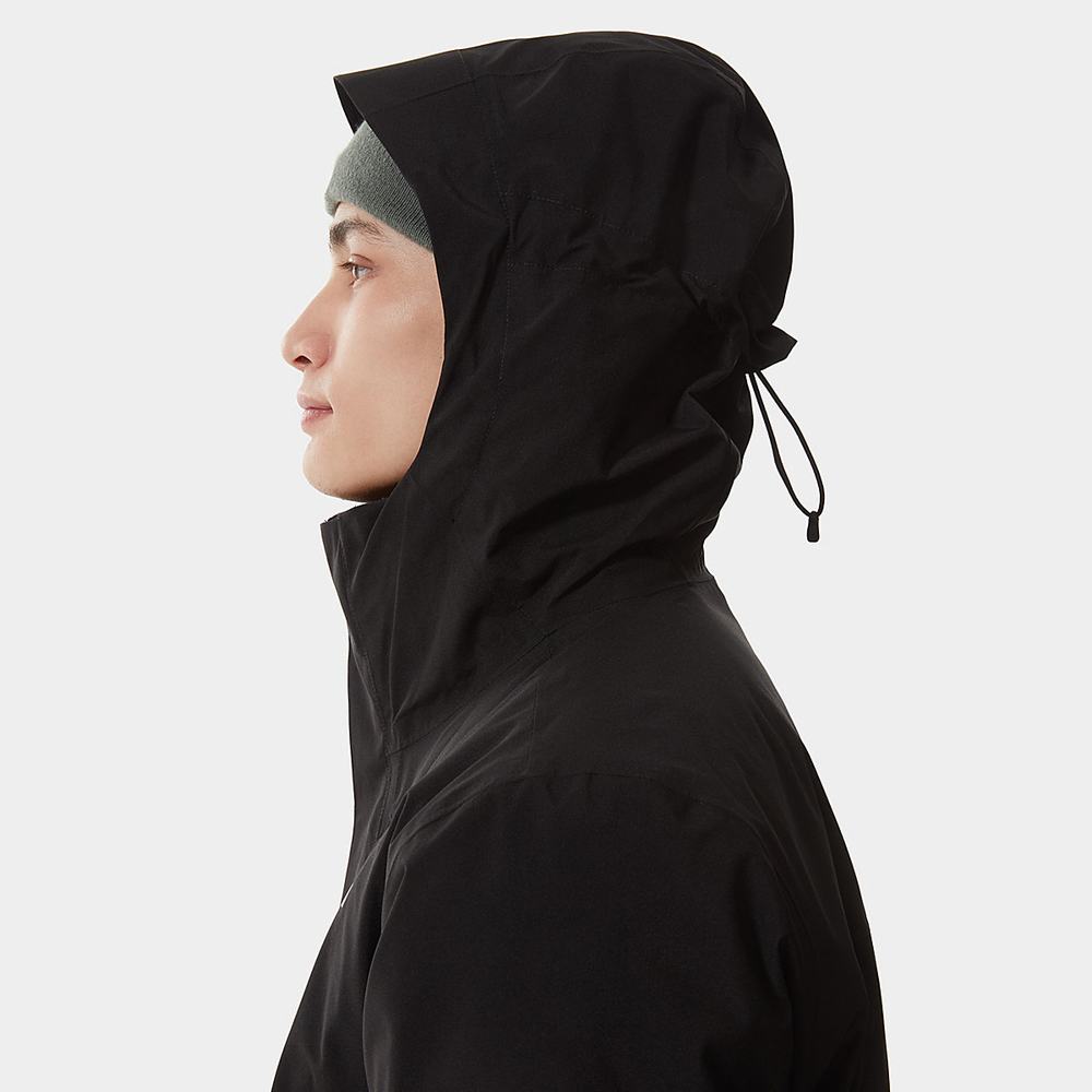 Bunda 3v1 The North Face Carto Triclimate Panske Čierne | UQS-743916