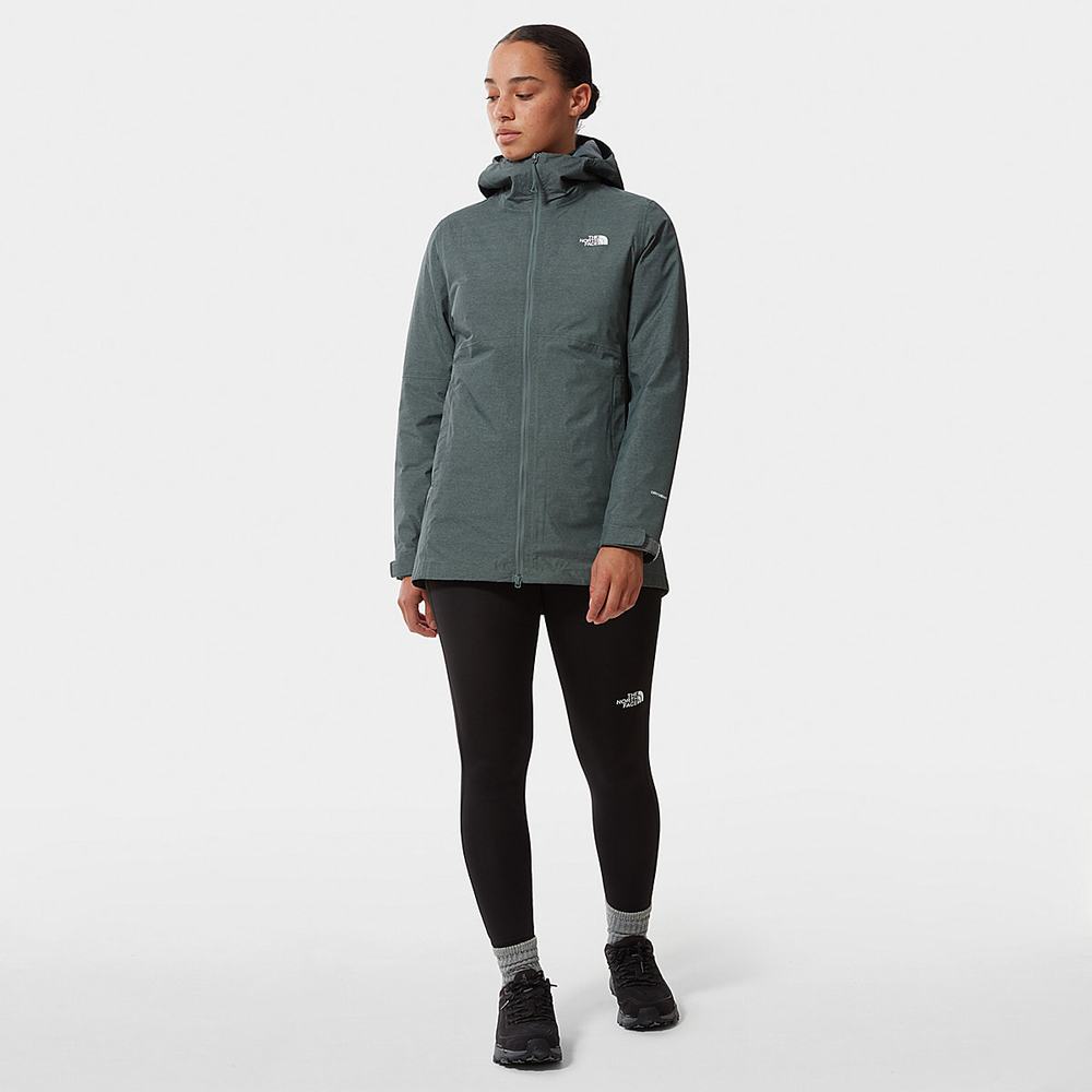Bunda 3v1 The North Face Hikesteller Triclimate Damske Zelene Tmavo Olivovo Zelená Zelene | DTX-805314