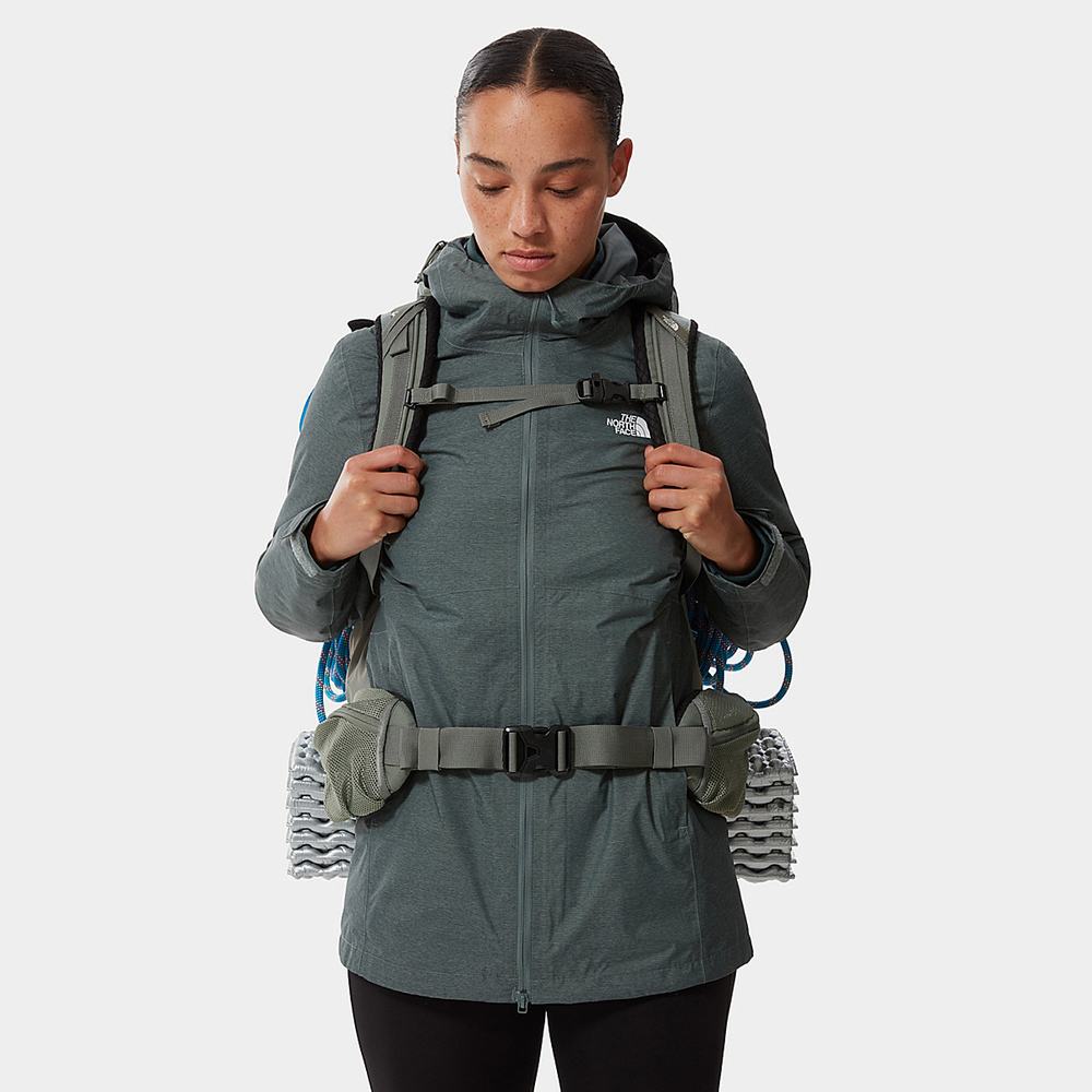 Bunda 3v1 The North Face Hikesteller Triclimate Damske Zelene Tmavo Olivovo Zelená Zelene | DTX-805314