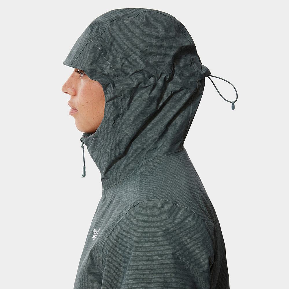 Bunda 3v1 The North Face Hikesteller Triclimate Damske Zelene Tmavo Olivovo Zelená Zelene | DTX-805314