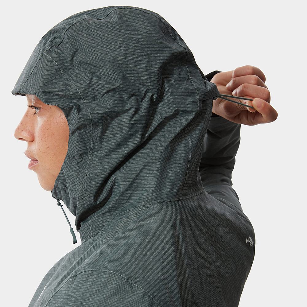 Bunda 3v1 The North Face Hikesteller Triclimate Damske Zelene Tmavo Olivovo Zelená Zelene | DTX-805314