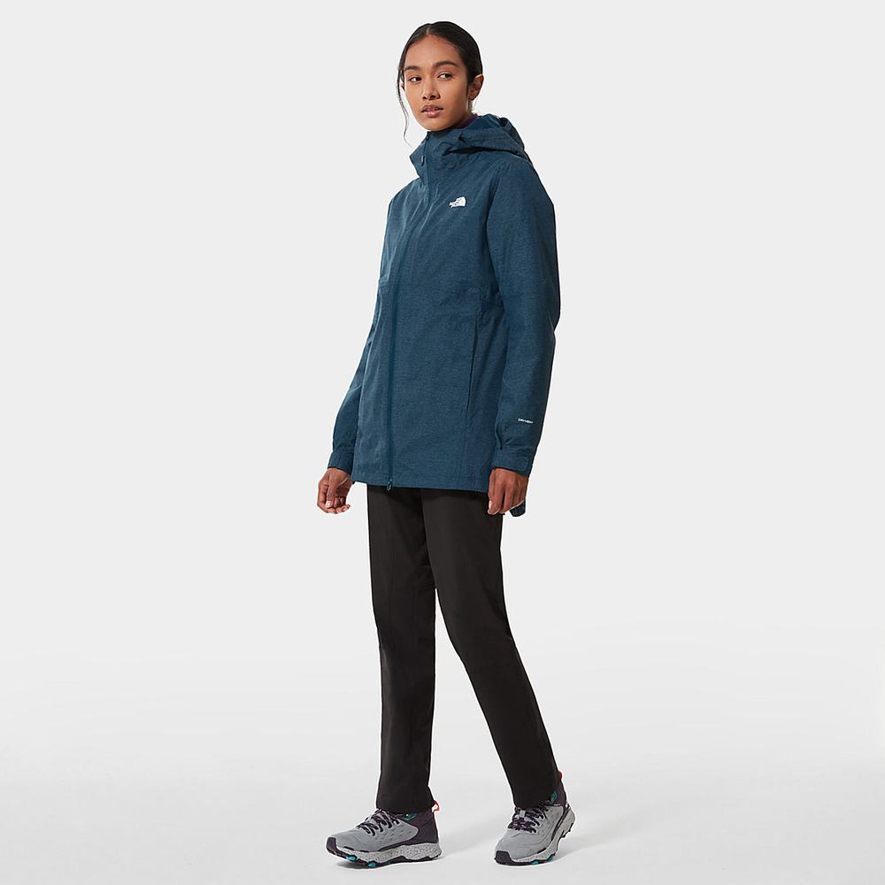 Bunda 3v1 The North Face Hikesteller Triclimate Damske Modre Námornícka Modrá | GSW-078146