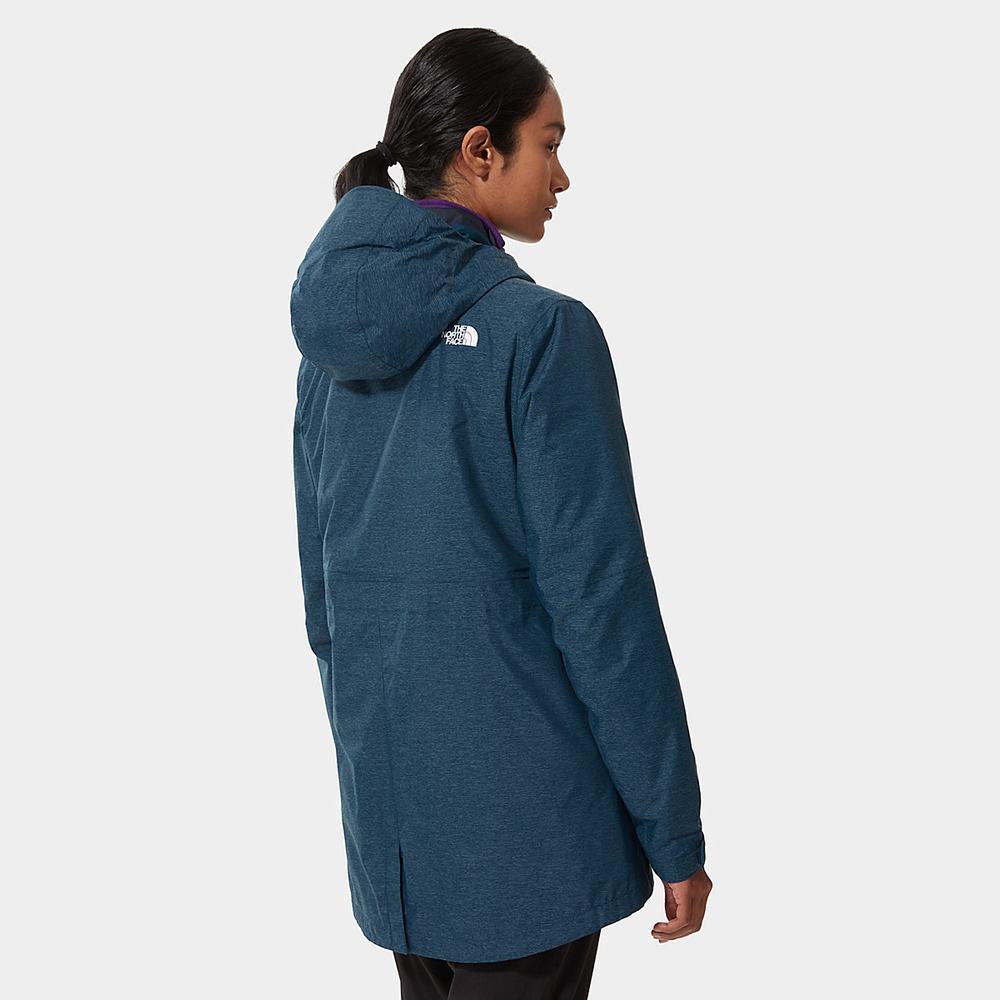 Bunda 3v1 The North Face Hikesteller Triclimate Damske Modre Námornícka Modrá | GSW-078146