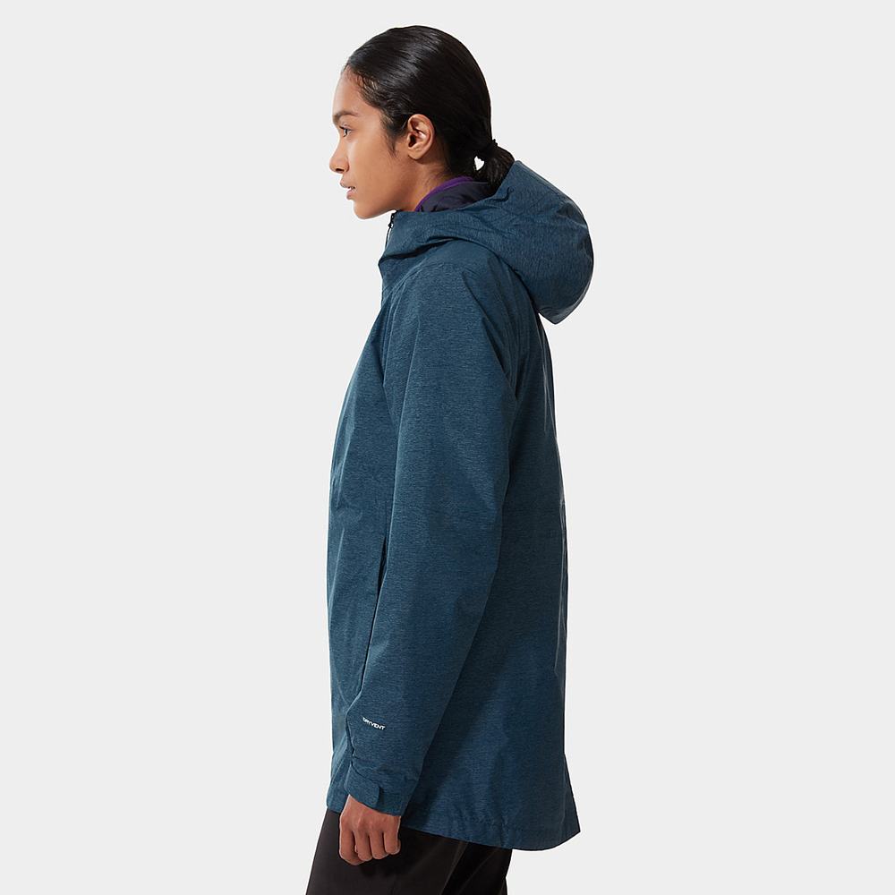 Bunda 3v1 The North Face Hikesteller Triclimate Damske Modre Námornícka Modrá | GSW-078146