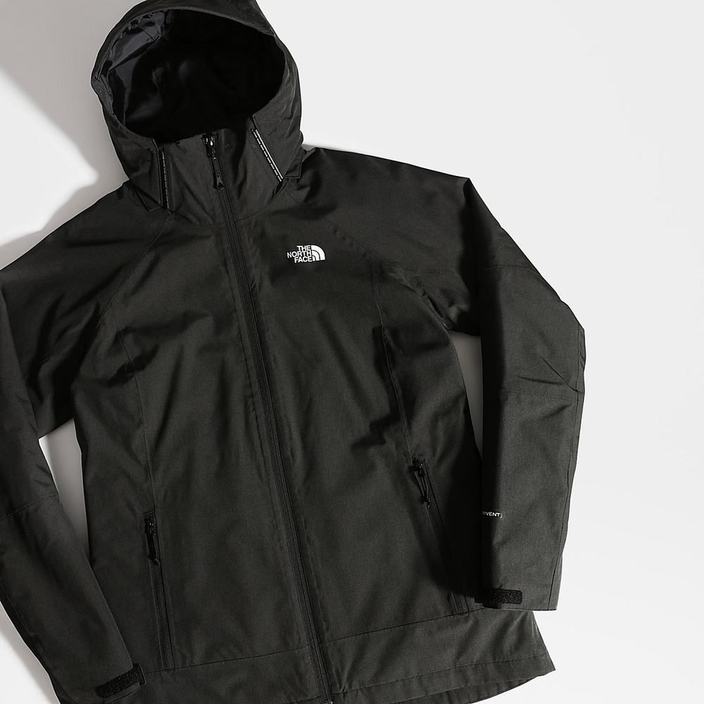 Bunda 3v1 The North Face Inlux Triclimate Damske Čierne | UPM-083956