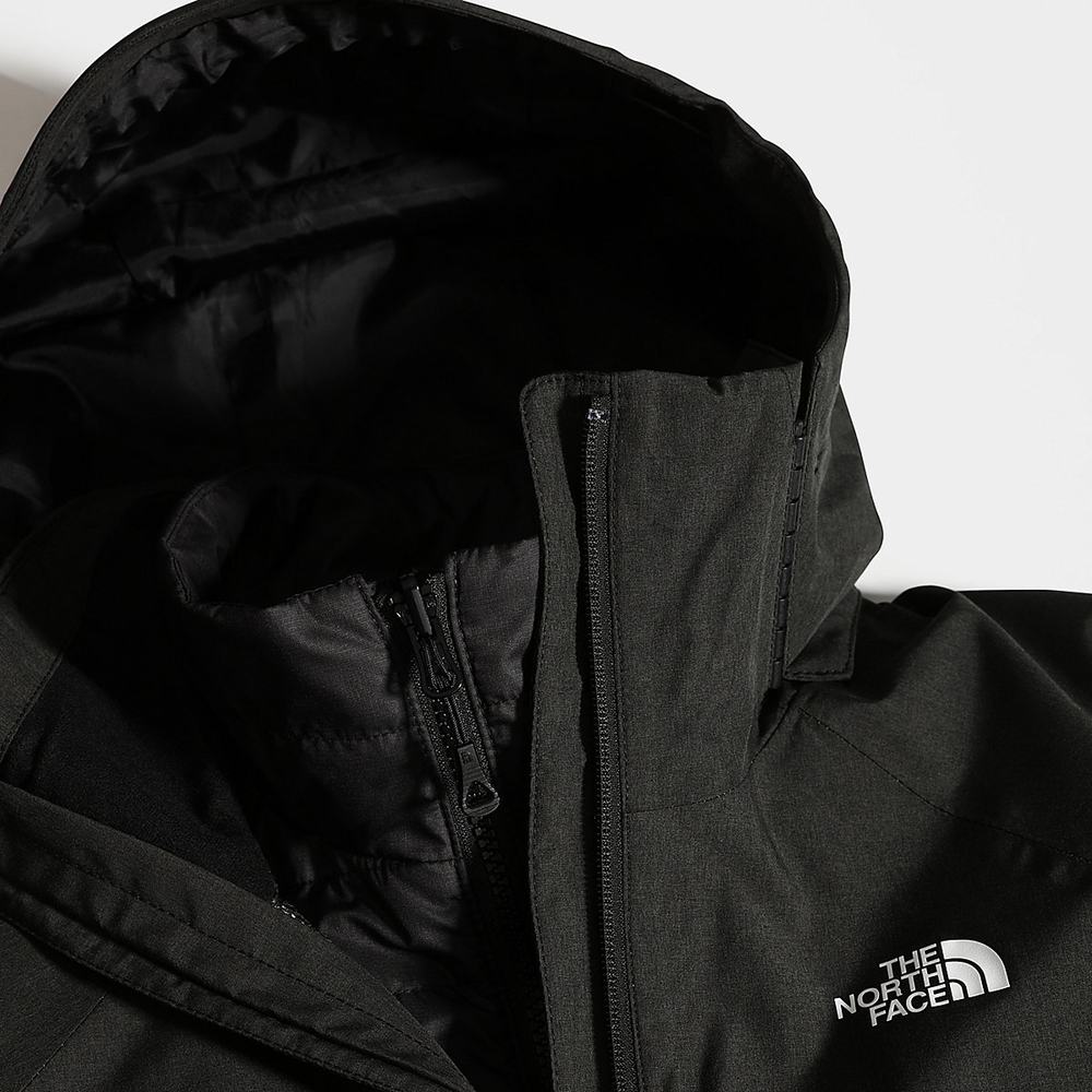 Bunda 3v1 The North Face Inlux Triclimate Damske Čierne | UPM-083956