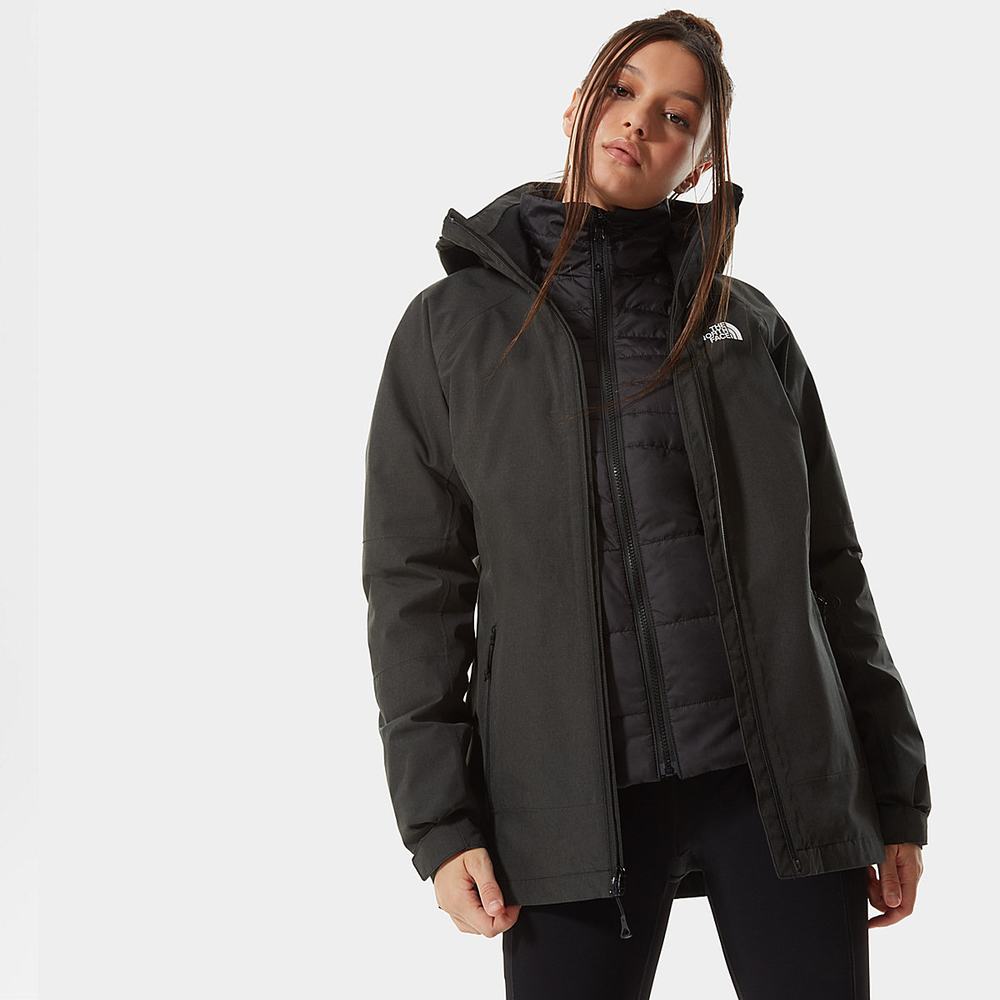 Bunda 3v1 The North Face Inlux Triclimate Damske Čierne | UPM-083956