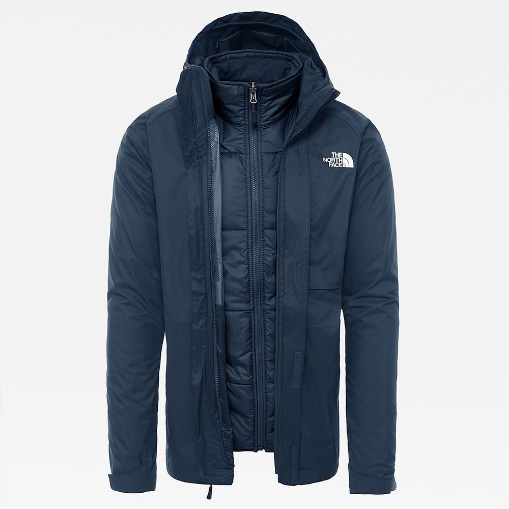 Bunda 3v1 The North Face Modis Triclimate Panske Modre Tyrkysové | RCX-819062