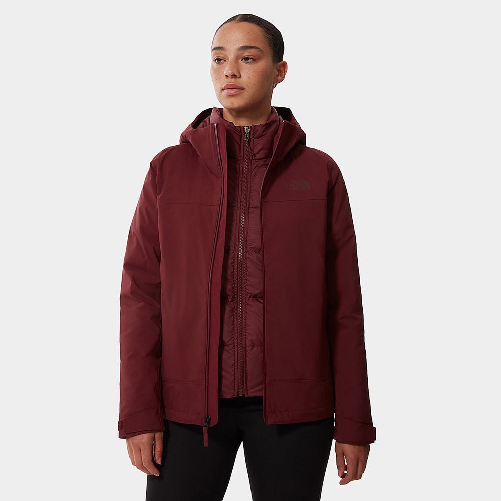 Bunda 3v1 The North Face Mountain Light FUTURELIGHT™ Triclimate Damske Červené | CSM-784295