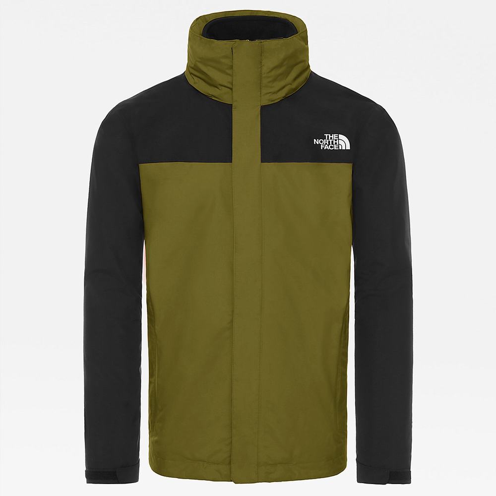 Bunda 3v1 The North Face Original Triclimate Panske Zelene Čierne | DYN-253698