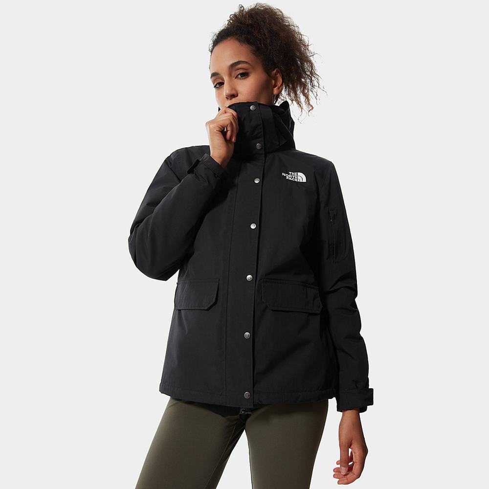 Bunda 3v1 The North Face PINECROFT TRICLIMATE Damske Čierne | EVY-752483