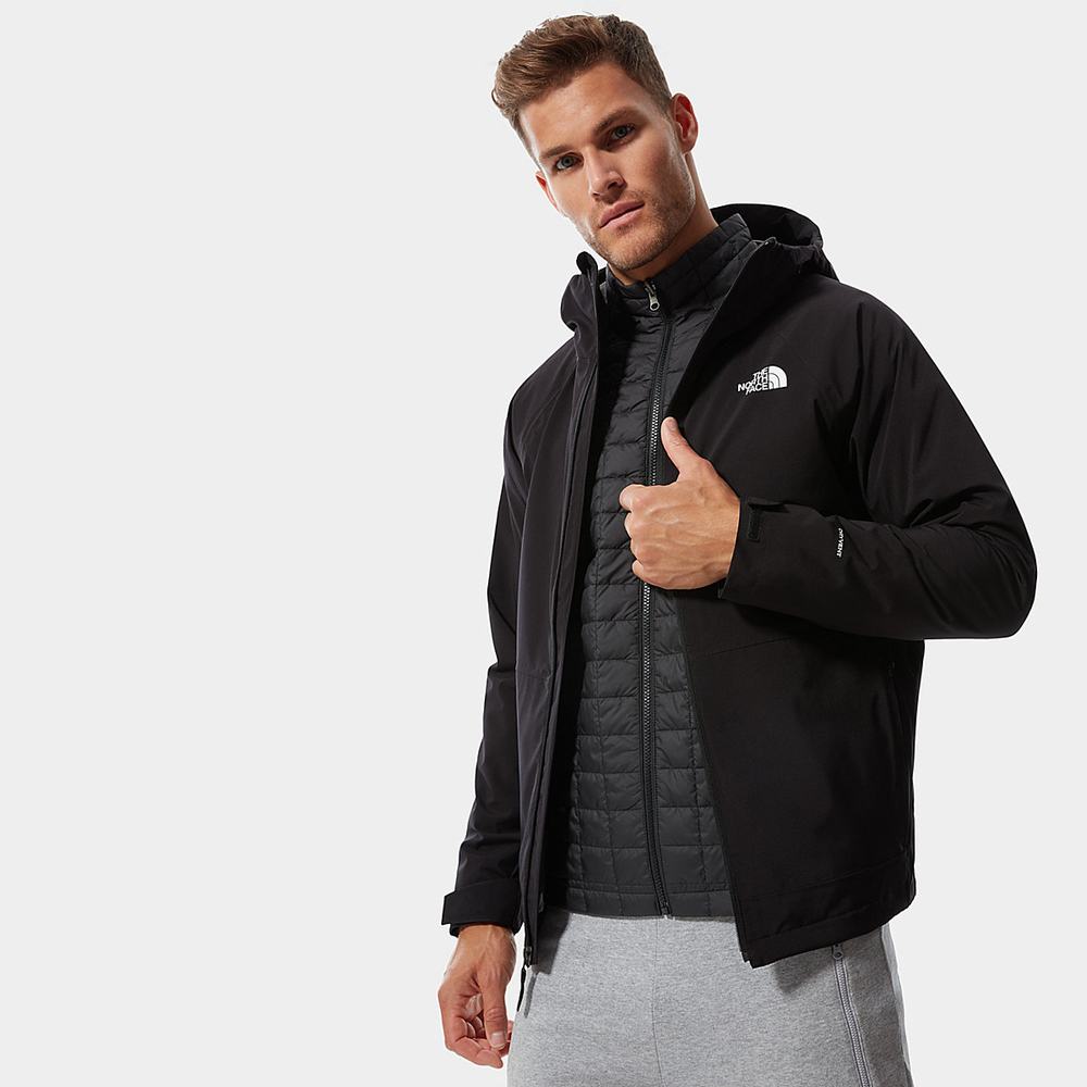 Bunda 3v1 The North Face THERMOBALL™ Eco Triclimate Panske Čierne | TDB-873506
